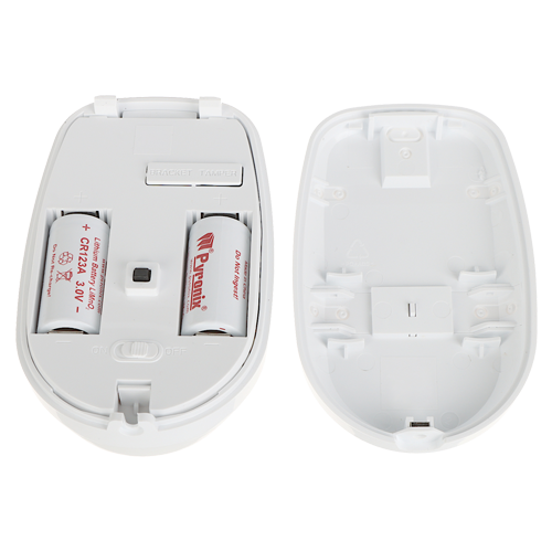 Detector wireless Hikvision AX PRO DS-PDPG12P-EG2-WE, miscare PIR 12 m + geam spart 8 m, 868 MHz