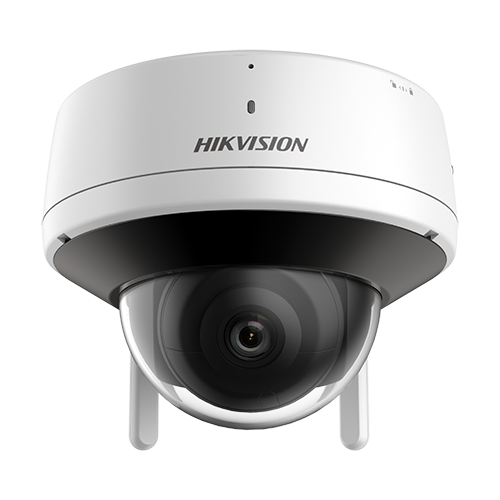 Camera IP Wi-Fi dome 4MP Hikvision DS-2CV2141G2-IDW, lentila 2.8 mm, IR 30 m, audio bidirectional