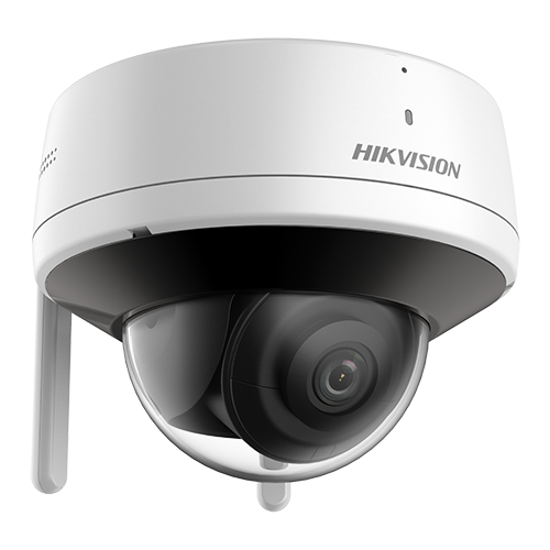 Camera IP Wi-Fi dome 4MP Hikvision DS-2CV2141G2-IDW, lentila 2.8 mm, IR 30 m, audio bidirectional