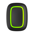 Buton de panica wireless Ajax Button negru, Jeweller 868 MHz, raza 1300 m, IP55, compatibil Ajax Hub