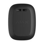 Buton de panica wireless Ajax Button negru, Jeweller 868 MHz, raza 1300 m, IP55, compatibil Ajax Hub