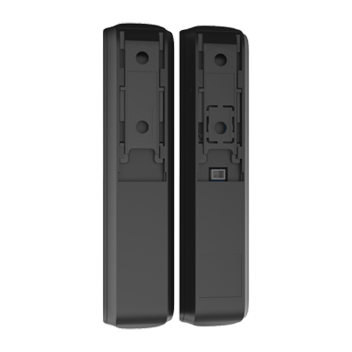 Contact magnetic wireless Ajax DoorProtect Plus negru, senzor de soc si inclinare, Grad 2, 868 MHz