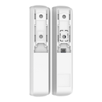 Contact magnetic wireless Ajax DoorProtect Plus alb, cu senzor de soc si inclinare, Grad 2, 868 MHz