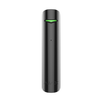 Detector de geam spart wireless Ajax GlassProtect negru, raza 9 m, intrare contact cablat, Grad 2