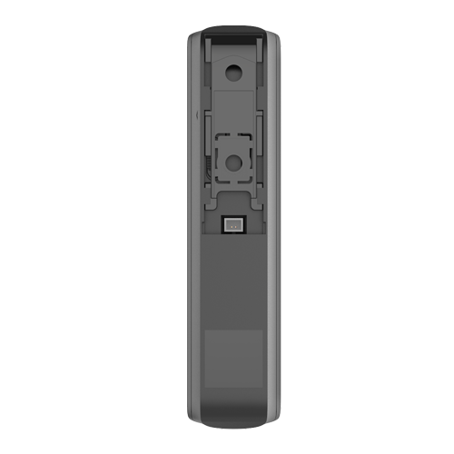 Detector de geam spart wireless Ajax GlassProtect negru, raza 9 m, intrare contact cablat, Grad 2