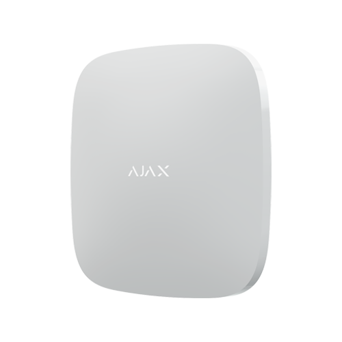 Centrala alarma wireless Ajax Hub alb, Ethernet si SIM 2G, 100 dispozitive, Grad 2 EN 50131, 868 MHz