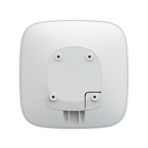 Centrala alarma wireless Ajax Hub alb, Ethernet si SIM 2G, 100 dispozitive, Grad 2 EN 50131, 868 MHz