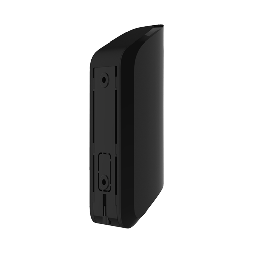 Detector de miscare tip cortina wireless Ajax MotionProtect Curtain negru, 6-15 m, IP54, Grad 2