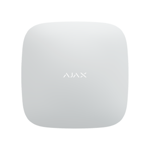 Extender de semnal wireless Ajax ReX alb, raza 1800 m, acumulator 35 ore, pentru Hub si Hub Plus