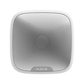 Sirena wireless de exterior Ajax StreetSiren alba, 113 dB, LED, IP54, baterii 5 ani, Grad 2, 868 MHz