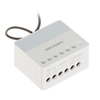 Modul releu wireless Hikvision AX PRO DS-PM1-O1L-WE, contact NO/NC 36V DC 5A, alimentare 7-24V