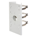 Suport de stalp Hikvision DS-1275ZJ-SUS pentru camere si doze, coliere 67-127 mm, max 10 kg, otel