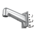 Suport de stalp Hikvision DS-1602ZJ-Pole-P pentru camere Speed Dome si PTZ, aluminiu tratat, 10 kg