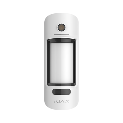 Detector de miscare exterior Ajax MotionCam Outdoor PhOD cu camera foto, PIR, 15 m, anti-masking