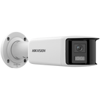 Camera IP bullet 4MP Hikvision DS-2CD2T47G2P-LSU-SL, panoramica 180 grade, color noaptea 40 m