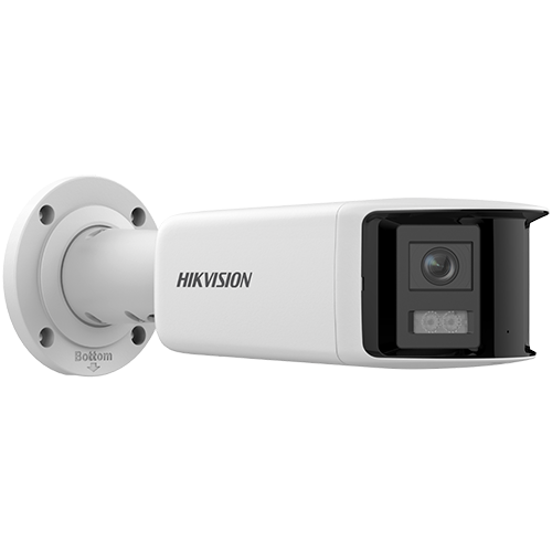 Camera IP bullet 4MP Hikvision AcuSense DS-2CD2T46G2P-ISU-SL, panoramica 180 grade, IR 40 m