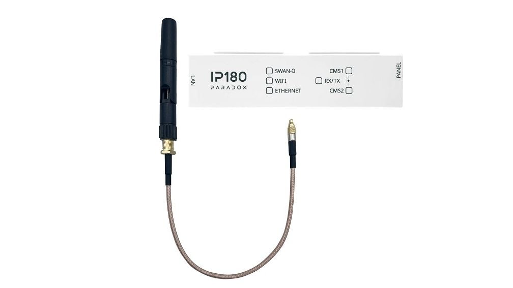 Modul internet Paradox IP180-W cu Ethernet si Wi-Fi, kit Wi-Fi inclus, MQTT, aplicatie BlueEye
