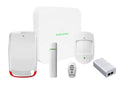 Kit alarma wireless Paradox M2 de exterior: centrala M25, sirena SR230M, senzor PMD3M, telecomanda