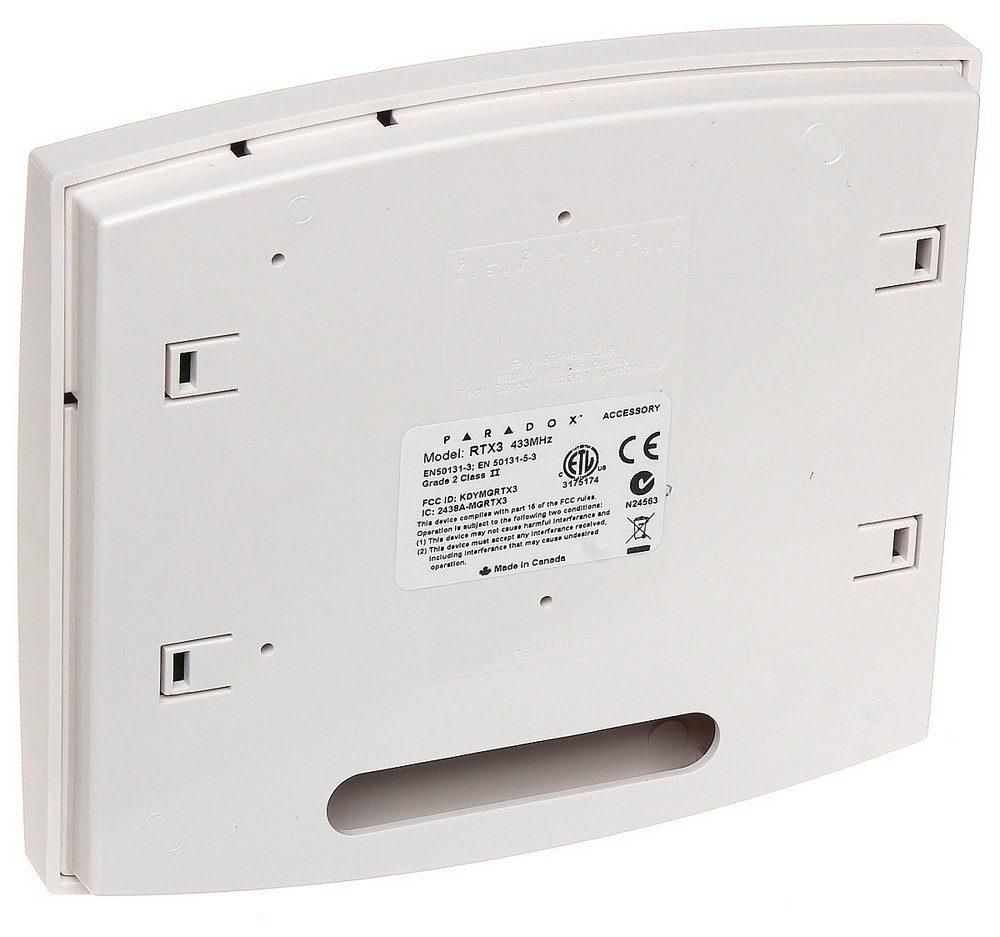 Modul radio de extensie Paradox RTX3, 32 zone wireless bidirectionale, pentru Spectra si EVO