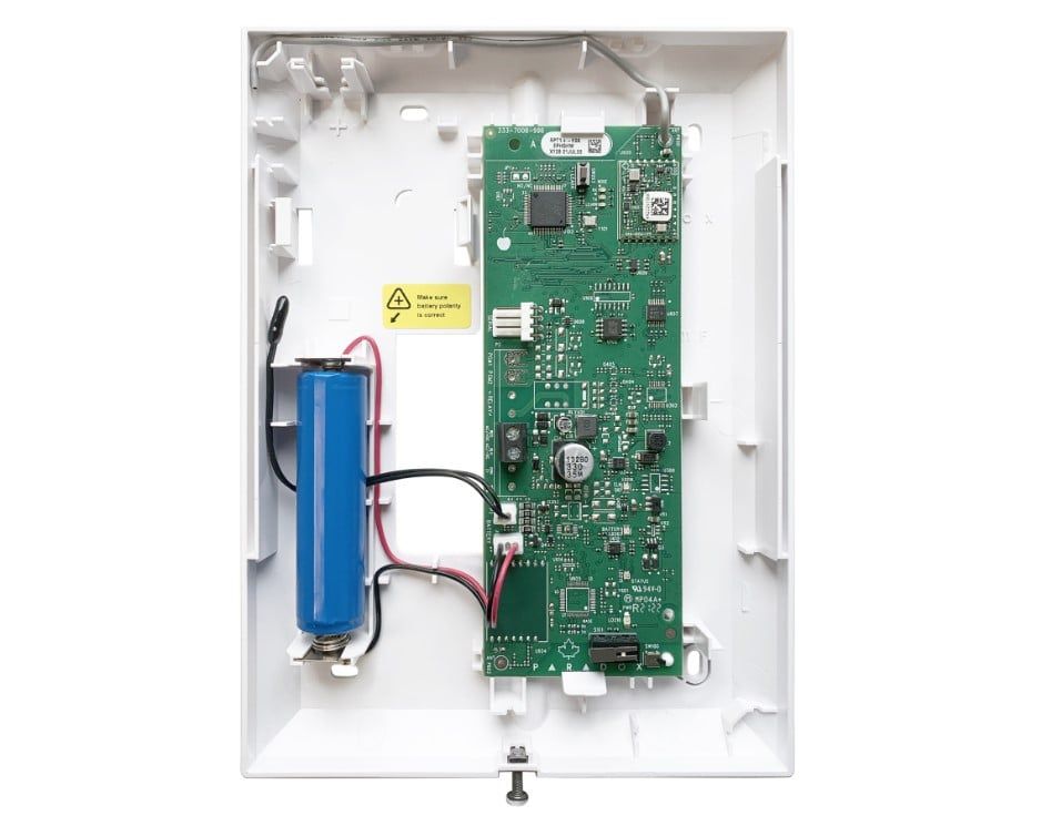 Repetor wireless Paradox Magellan RPT1+ cu alimentator si acumulator de rezerva, pentru MG si RTX3