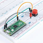 Kit Starter Raspberry Pi Pico cu Breadboard, LCD 1602 și Servo SG90