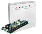 Centrala alarma Paradox Spectra SP6000 cu cutie metalica si transformator, 8 zone extensibile la 32