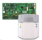 Centrala alarma Paradox Spectra SP6000 cu tastatura LED K32+, cutie si traf, 8 zone, 2 partitii