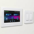 Rama alba Paradox TM70WB pentru montajul ingropat in perete al tastaturii touchscreen TM70