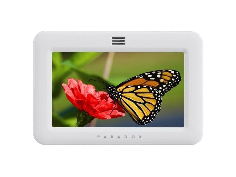 Tastatura alarma touchscreen color 5 inch Paradox TM50 pentru centrale EVO, Magellan si Spectra