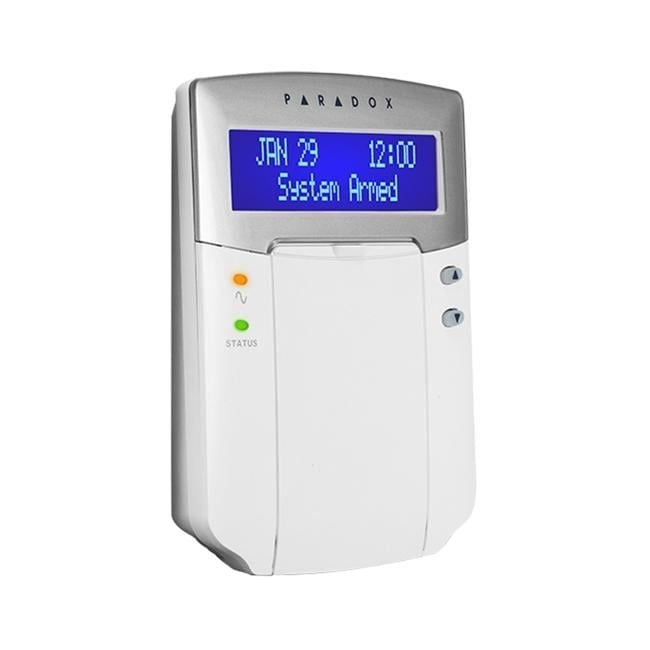 Tastatura alarma LCD Paradox K641+ cu 32 de caractere si meniu in limba romana, pentru centrale EVO