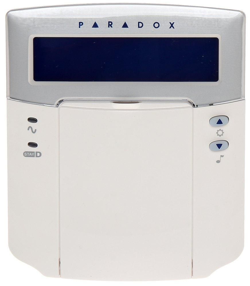 Tastatura alarma LCD Paradox K32LCD+ cu 32 de zone si meniu in romana, pentru Spectra si Magellan