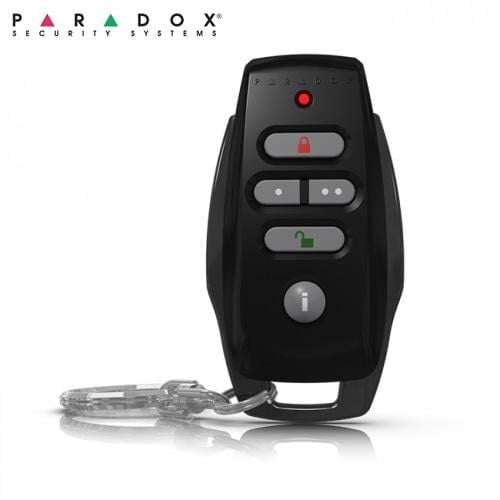 Telecomanda bidirectionala Paradox REM25 cu 4 butoane si buton de stare, pentru Magellan si RTX3