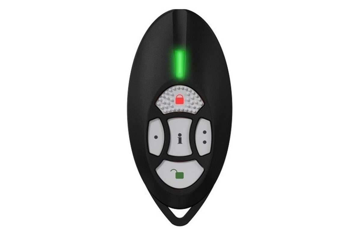 Telecomanda bidirectionala Paradox REM2 cu 5 butoane si confirmare LED, pentru Magellan si RTX3